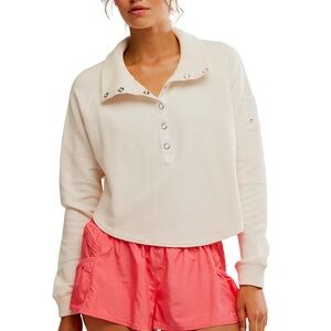 FP Movement Henley Style LS Tee Sz S